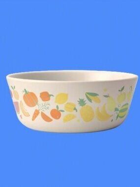 Pillowfort™ 12 oz. Melamine Bowl, Fruits and Vegetables Design